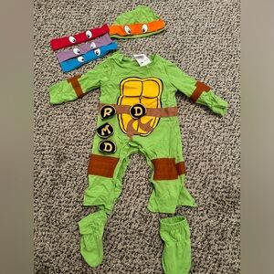 Teenage Mutant Ninja Turtle costume, baby 6-12 months